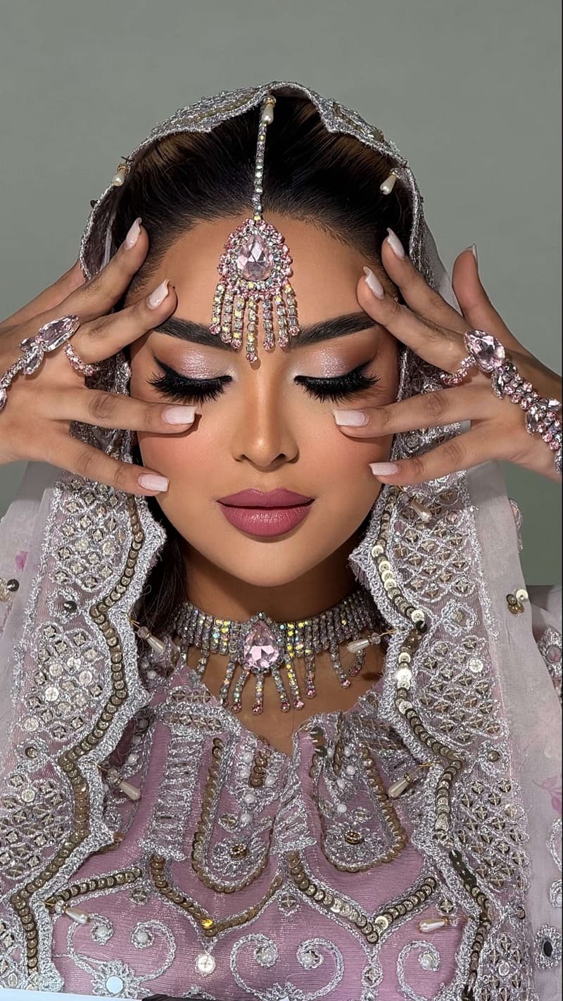 Indian bridal glam image 2
