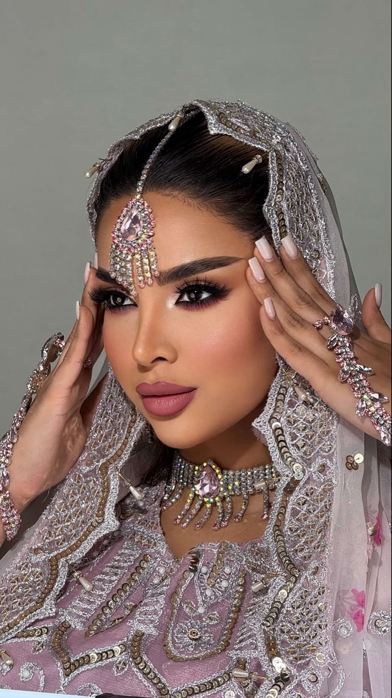 Indian bridal glam image 3